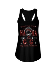 I Have Two Titles Mama And G-G Ladies Flowy Tank tile