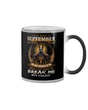 September Man Color Changing Mug tile
