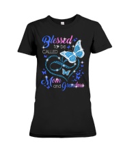 Blessed Mom and Grandma Premium Fit Ladies Tee tile