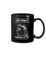 September I May Not Be Perfect Mug tile