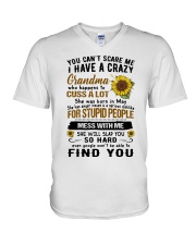 Cuss A Lot V-Neck T-Shirt tile