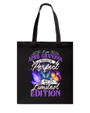 April Grandma Tote Bag tile
