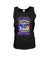 April Grandma Unisex Tank tile