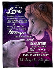 To My Love Small Fleece Blanket - 30" x 40" front