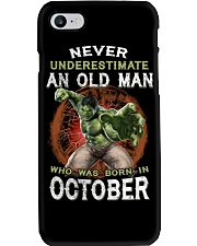 October An Old Man Phone Case tile
