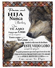Para mi Hija Small Fleece Blanket - 30" x 40" front