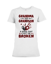 Grandma and Grandson Premium Fit Ladies Tee tile