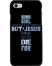December Girl Phone Case tile