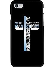 Man March Phone Case tile