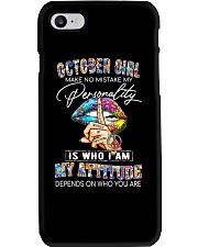 October Girl Phone Case tile