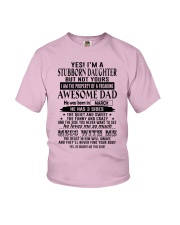Mar Stubborn Daughter Youth T-Shirt tile