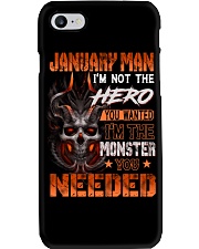 January Man Phone Case tile