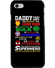 Daddy Superhero Phone Case tile