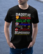 Daddy Superhero Classic T-Shirt apparel-classic-tshirt-lifestyle-front-46