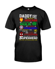 Daddy Superhero Premium Fit Mens Tee tile