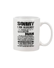 March Freaking Crazy Man Mug tile