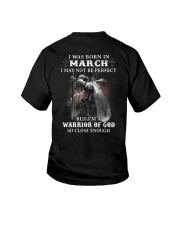 March I May Not Be Perfect Youth T-Shirt tile