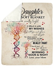 To My Daughter - Mom Sherpa Fleece Blanket - 50" x 60" thumbnail