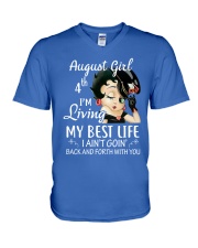 August Girl 04 V-Neck T-Shirt tile