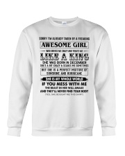 December Like A King Crewneck Sweatshirt tile