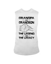 Grandpa And Son Sleeveless Tee tile