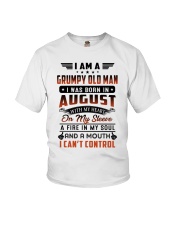 August Grumpy Old Man Youth T-Shirt tile
