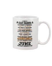 Crazy Grandpa June Mug tile