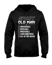 Grumpu old man Hooded Sweatshirt tile