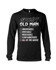 Grumpu old man Long Sleeve Tee tile