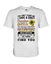 Cuss A Lot V-Neck T-Shirt tile