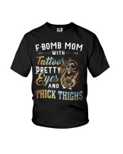 F-Bomb Mom Youth T-Shirt tile