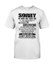 April Awesome Girlfriend Classic T-Shirt front