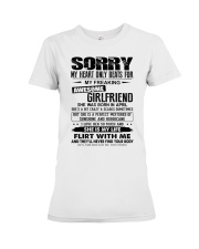 April Awesome Girlfriend Premium Fit Ladies Tee tile