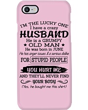 June Crazy Husband Phone Case tile