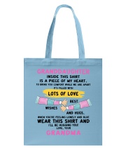 Granddaughter Tote Bag tile
