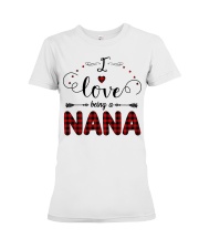 I Love Nana Premium Fit Ladies Tee tile