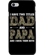 Dad And Papa Phone Case tile