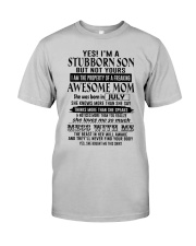 July-I'm A Stubborn Son Classic T-Shirt front
