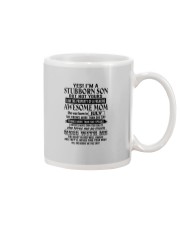 July-I'm A Stubborn Son Mug tile