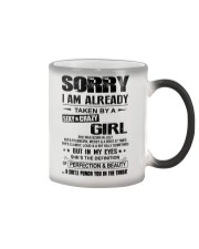 July Sexy And Crazy Girl Color Changing Mug tile