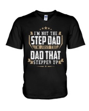 Step Dad V-Neck T-Shirt tile