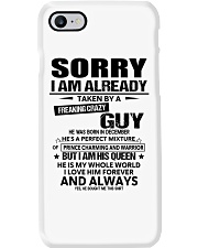 Sorry Guy December Phone Case tile