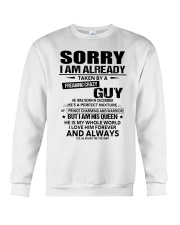 Sorry Guy December Crewneck Sweatshirt tile