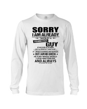 Sorry Guy December Long Sleeve Tee tile