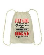 July Girl Drawstring Bag tile