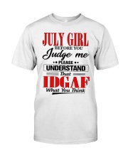 July Girl Classic T-Shirt front