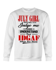 July Girl Crewneck Sweatshirt tile