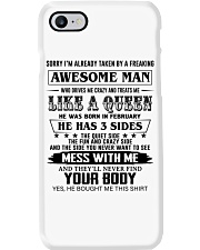 Like A Queen February Phone Case tile