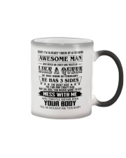 Like A Queen February Color Changing Mug tile