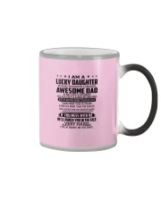 November Lucky Daughter Color Changing Mug tile